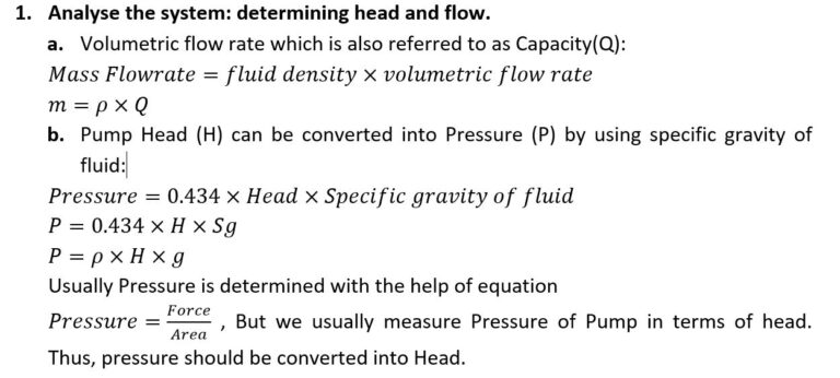 Pump Selection Criteria - The Engineering Concepts