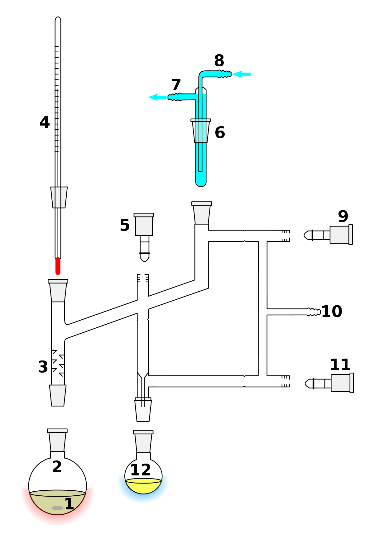 Vacuum Distillation Apparatus